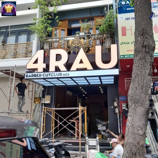 CHỮ ALU ĐI LED 4RAU
