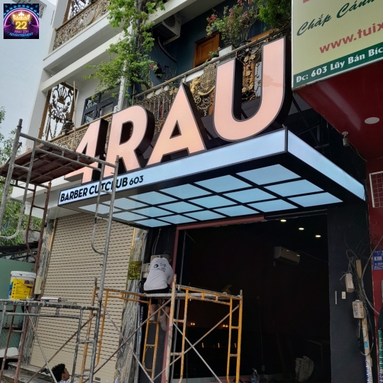 CHỮ ALU ĐI LED 4RAU