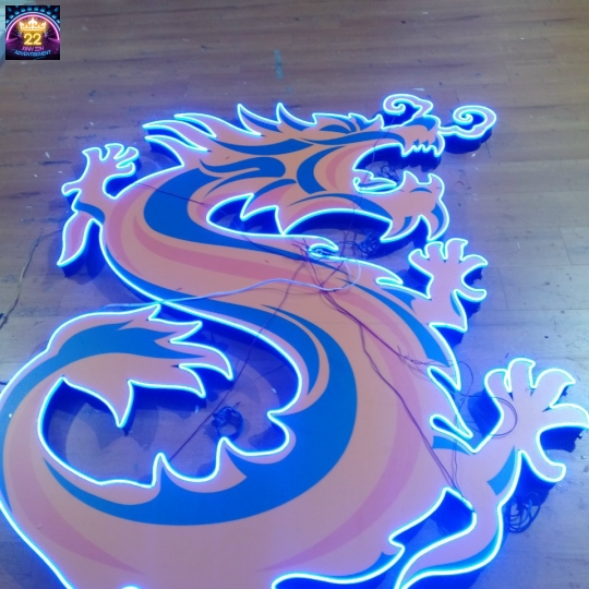 LOGO SÀI GÒN CHILL LED NEON SIÊU SÁNG
