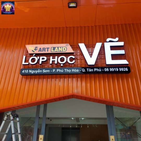 CHỮ NỔI MICA CÓ ĐÈN