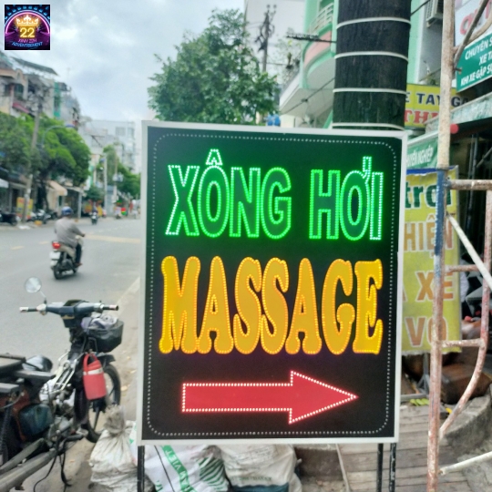 BIỂN HIỆU LED MASSAGE