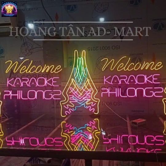 LED NEON SIGN KARAOKE SIÊU SÁNG 12V 