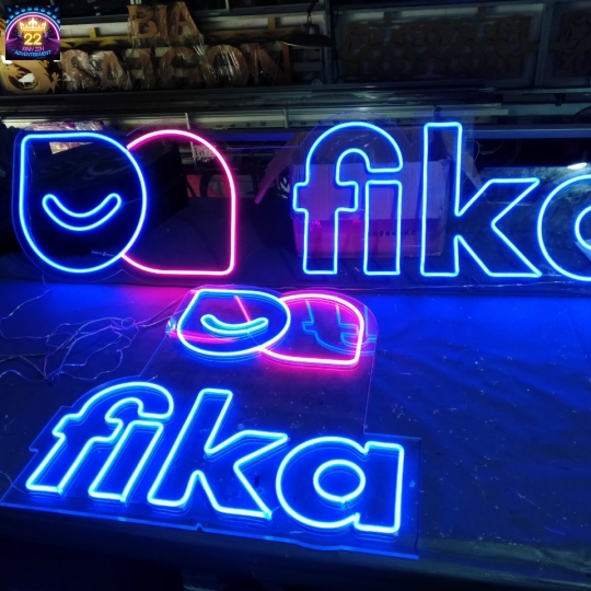 LED NEON SIGN FIKA SIÊU SÁNG 12V