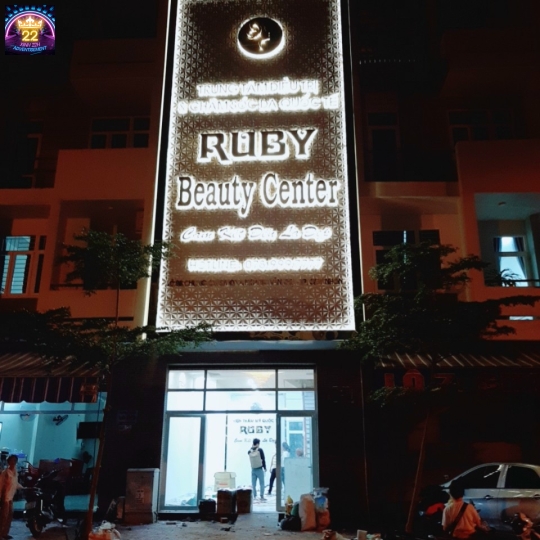 BẢNG HIỆU THẨM MỸ VIỆN 