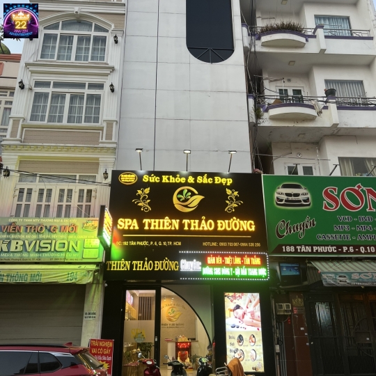 BẢNG HIỆU SPA THIÊN THẢO ĐƯỜNG