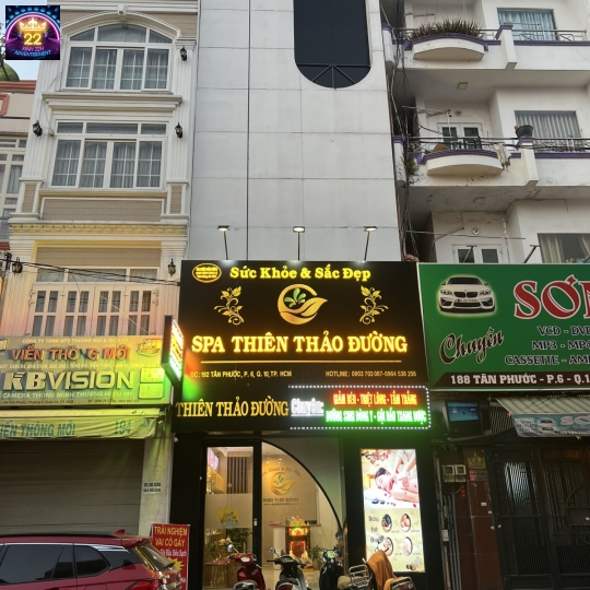 BẢNG HIỆU SPA THIÊN THẢO ĐƯỜNG