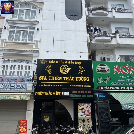 BẢNG HIỆU SPA THIÊN THẢO ĐƯỜNG