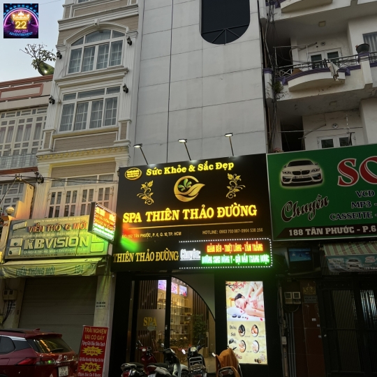 BẢNG HIỆU SPA THIÊN THẢO ĐƯỜNG