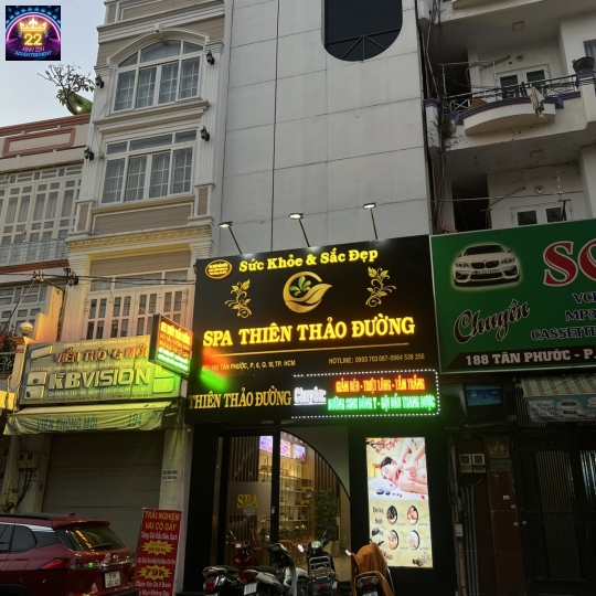 BẢNG HIỆU SPA THIÊN THẢO ĐƯỜNG